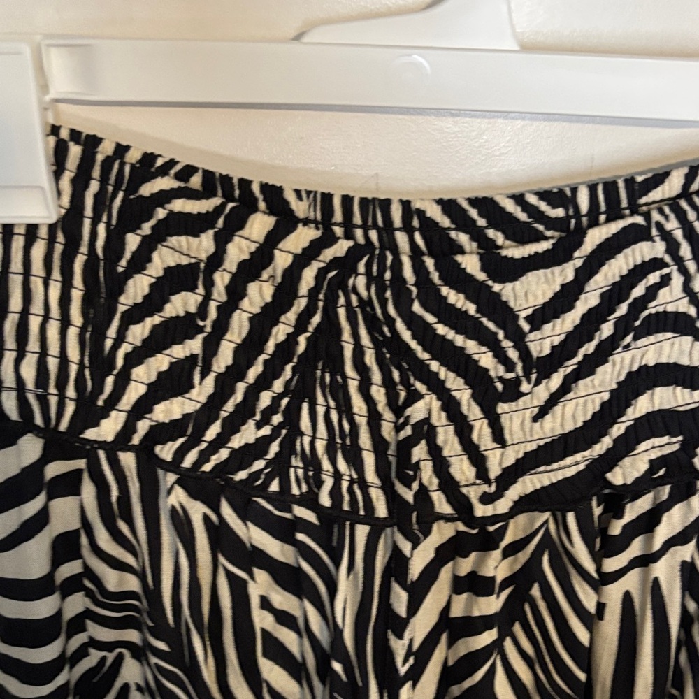 Zebra Print beach pants with Tassel - Picture 5 of 7
